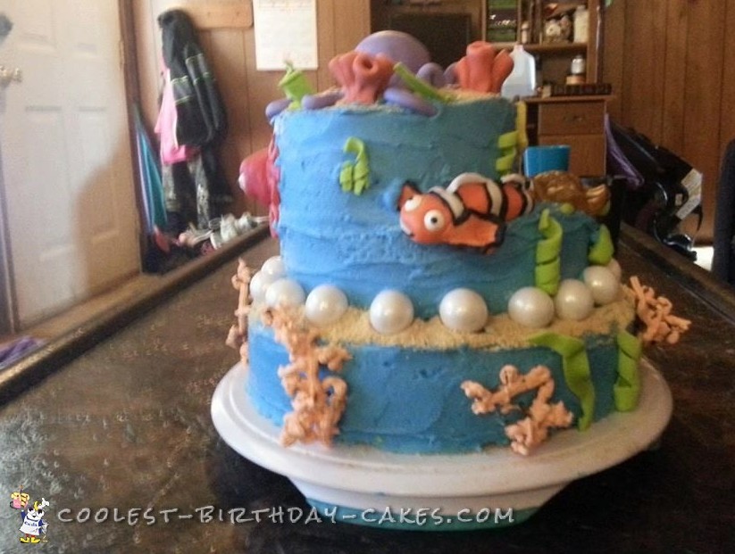 nemo cake for my daughter