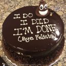 Funny Divorce Cake