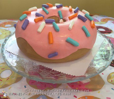 Jumbo Donut Cake