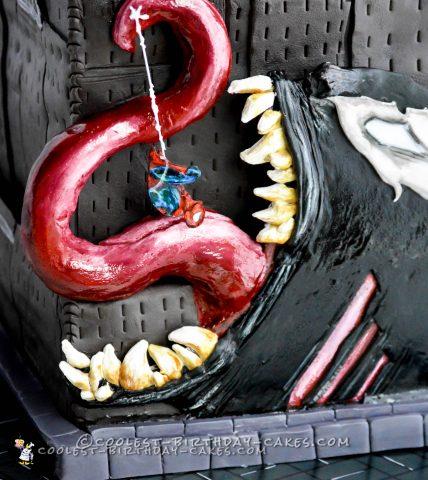 Marvel Madness Spiderman Cake