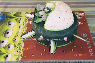 Coolest Homemade Buzz Lightyear Cake