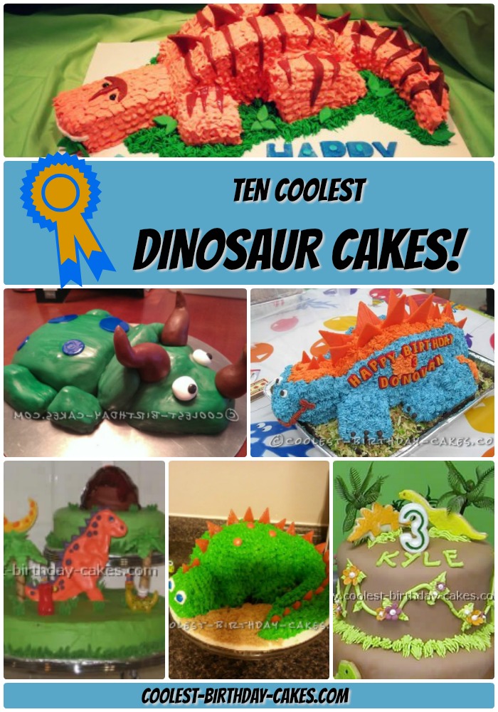 Coolest Dinosaur Cakes