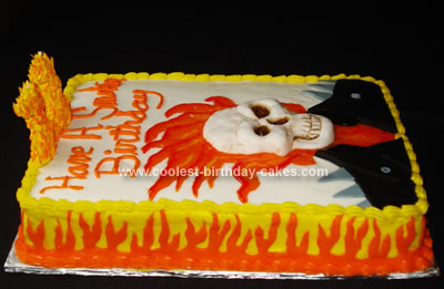 Coolest Ghost Rider Cake