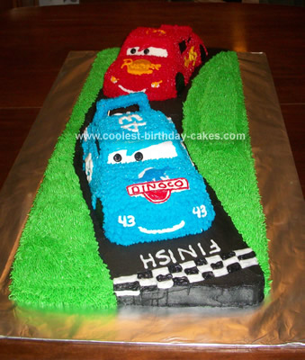Coolest Lightening McQueen and The King Cake