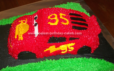 Coolest Lightening McQueen and The King Cake