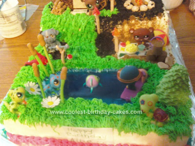 Coolest Littlest Pet Shop Birthday Cake