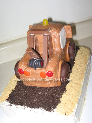 Coolest Mater Birthday Cake