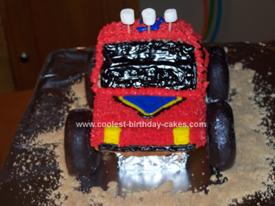 Monster Truck Cake