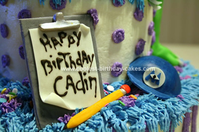 Coolest Monsters Inc. Birthday Cake