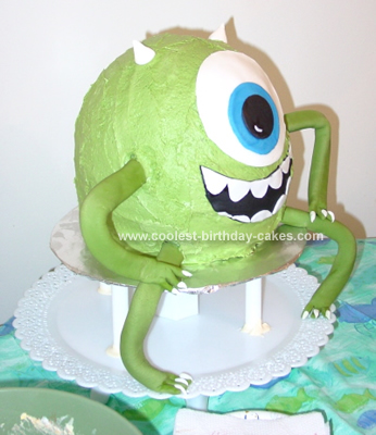 Coolest Monsters Inc Cake
