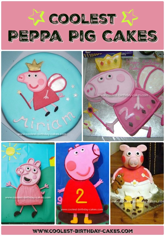 12+ Coolest Peppa Pig Cake Ideas | Coolest Birthday Cakes