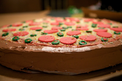 Coolest Pizza Cake