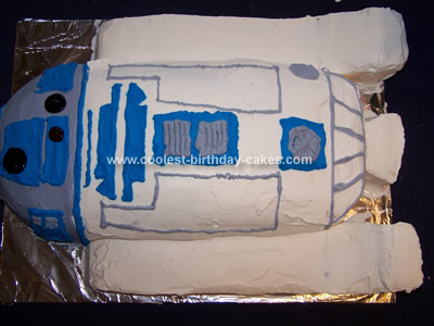 Coolest R2D2 Cake