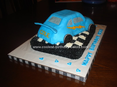  Racecar Birthday Cake