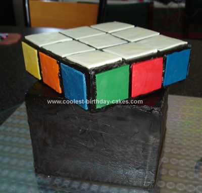 Coolest Rubik's Cube Cake