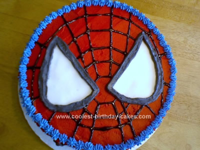 Coolest Spiderman Birthday Cake