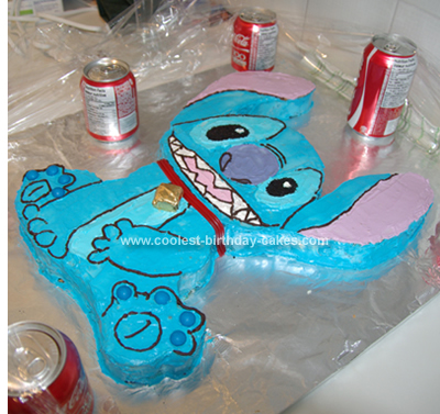 Coolest Stitch Birthday Cake