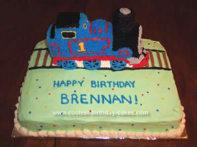 Coolest Thomas The Tank Engine Birthday Cake