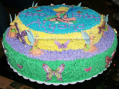 Coolest Tinkerbell Birthday Cake