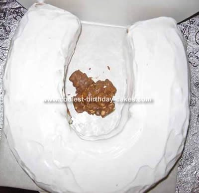 Funny Homemade Toilet Cake