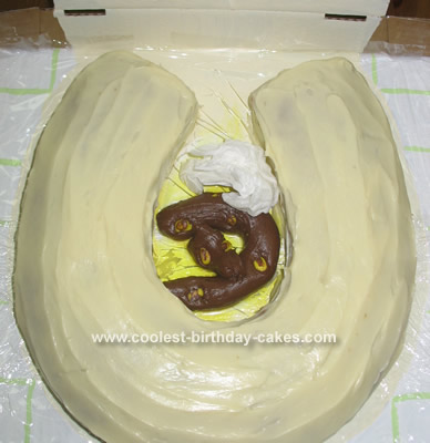 Hilarious Homemade Toilet Cake