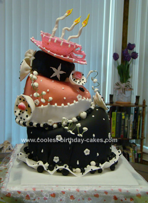 Topsy Turvy Crazy Birthday Cake