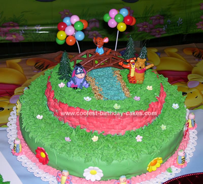 Coolest Winnie Pooh Birthday Cake