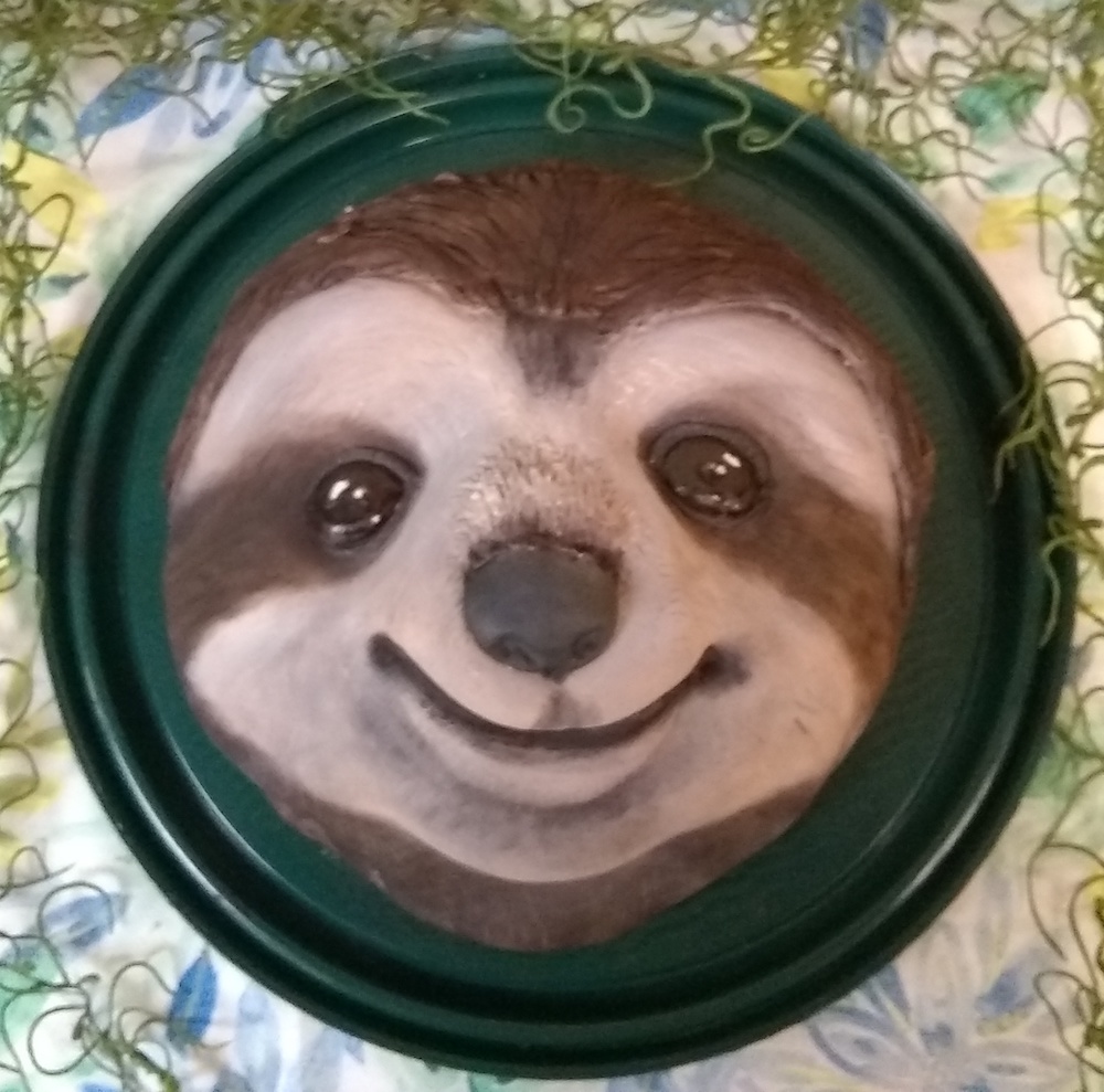 Happy Sloth Cake