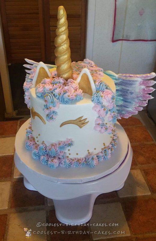 Coolest Homemade Unicorns Cakes