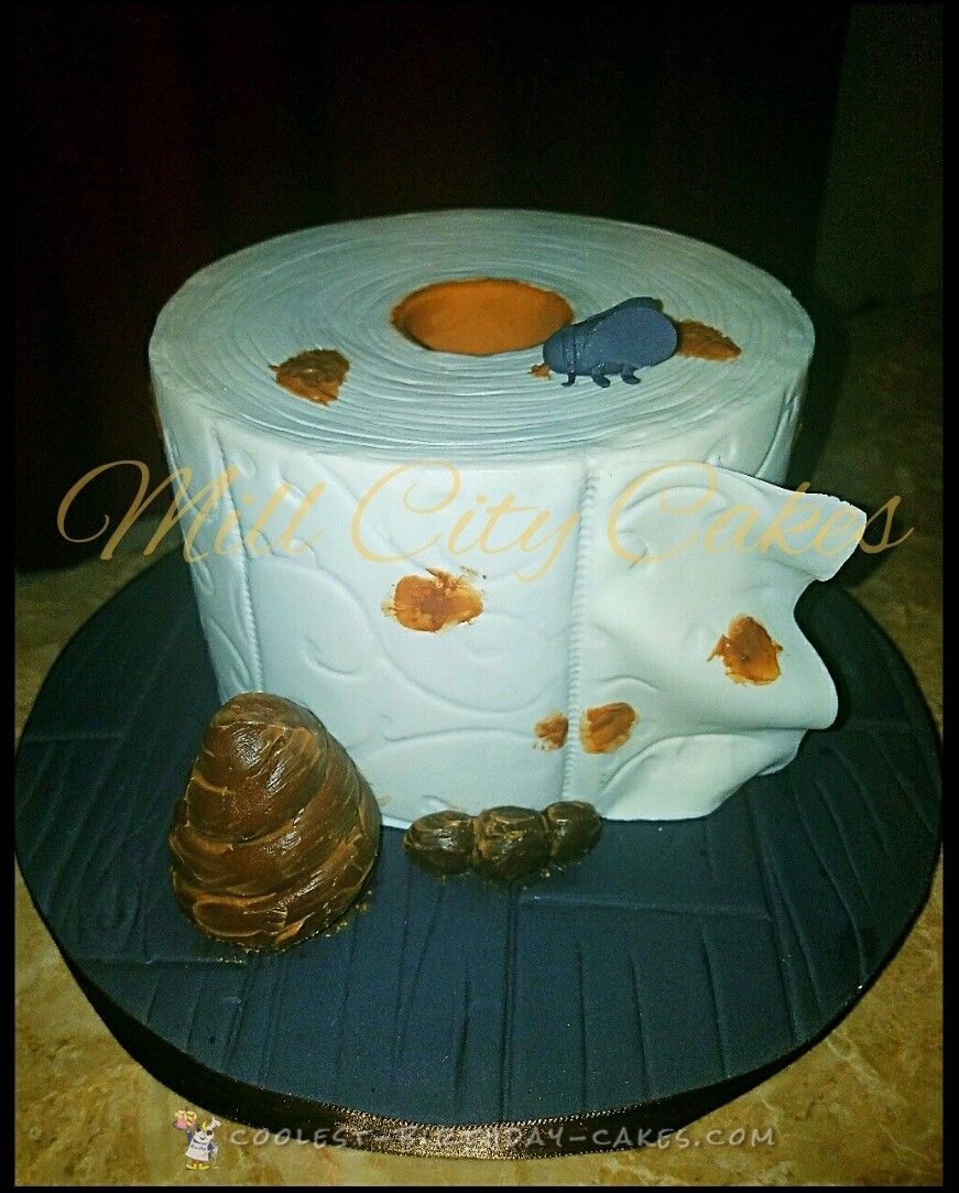 Birthday cake for a customer