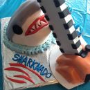 Sharknado cake!