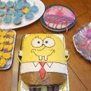 Sponge Bob Square Pants and jelly fish cakes