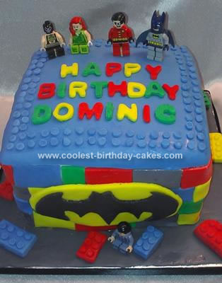 Batman Lego Cake