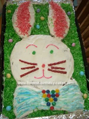 Bunny Cake Easter Recipe - Easy Homemade Crafts, Projects and Patterns