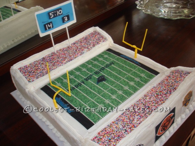 The Making of a Football Cake – Grated Nutmeg